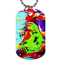 Untitled Island 1 Dog Tag (one Side) by bestdesignintheworld