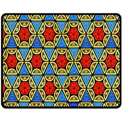  Artwork By Patrick-colorful-43 Fleece Blanket (medium)  by ArtworkByPatrick