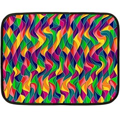 Artwork By Patrick-colorful-44 Double Sided Fleece Blanket (mini)  by ArtworkByPatrick