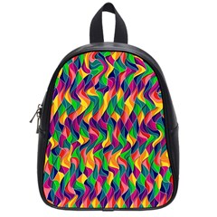 Artwork By Patrick-colorful-44 School Bag (small) by ArtworkByPatrick