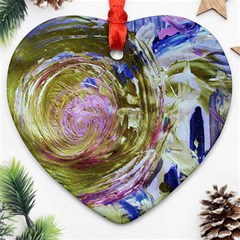 June Gloom 1 Heart Ornament (two Sides) by bestdesignintheworld