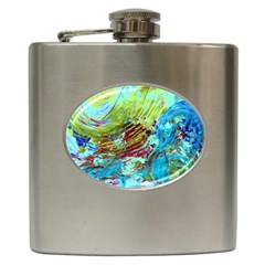 June Gloom 12 Hip Flask (6 Oz) by bestdesignintheworld