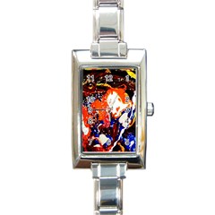 Smashed Butterfly 8 Rectangle Italian Charm Watch by bestdesignintheworld