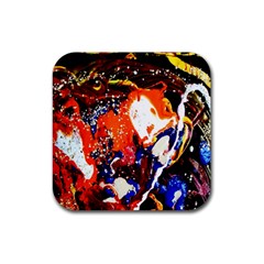 Smashed Butterfly 8 Rubber Coaster (square)  by bestdesignintheworld