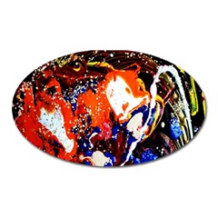 Smashed Butterfly 8 Oval Magnet by bestdesignintheworld