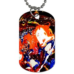 Smashed Butterfly 8 Dog Tag (one Side) by bestdesignintheworld