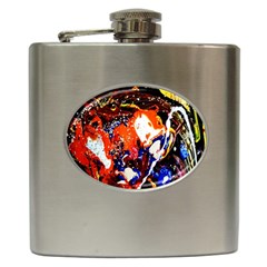 Smashed Butterfly 8 Hip Flask (6 Oz) by bestdesignintheworld