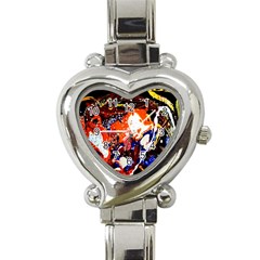 Smashed Butterfly 8 Heart Italian Charm Watch by bestdesignintheworld