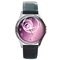  Round Metal Watch by Jylart