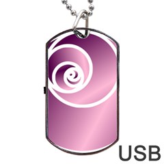  Dog Tag Usb Flash (one Side) by Jylart