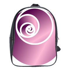 Rose School Bag (large) by Jylart