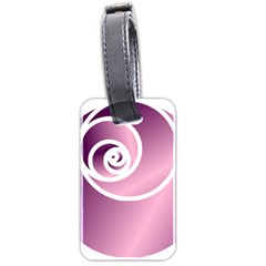 Rose Luggage Tags (two Sides)