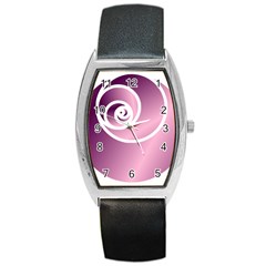 Rose Barrel Style Metal Watch by Jylart