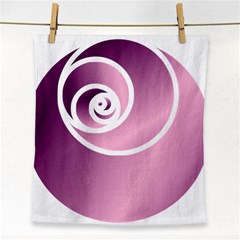 Rose Face Towel