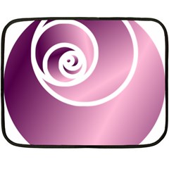 Rose Fleece Blanket (mini) by Jylart