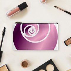 Rose Cosmetic Bag (small)  by Jylart