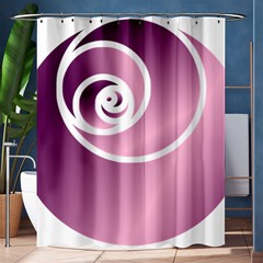 Rose Shower Curtain 60  X 72  (medium)  by Jylart