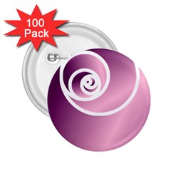 Rose  2 25  Buttons (100 Pack)  by Jylart