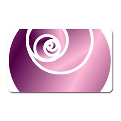 Rose  Magnet (rectangular)