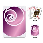 rose  Playing Card Back