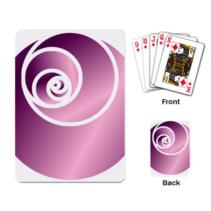 rose  Playing Card