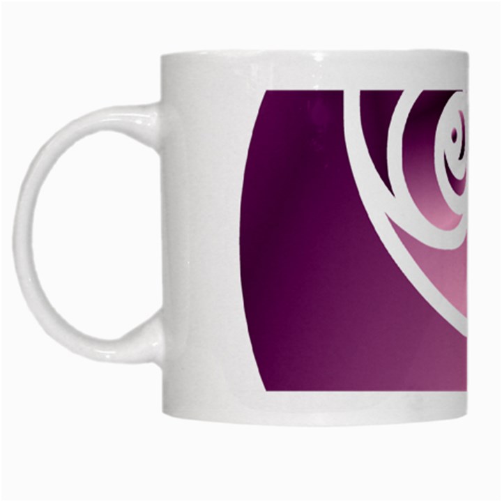 rose  White Mugs