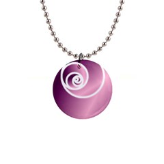 Rose  Button Necklaces