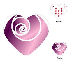 Rose  Playing Cards (heart) 