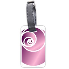 Rose  Luggage Tags (one Side) 