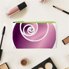 Rose  Cosmetic Bag (xs) by Jylart