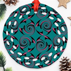 Spirals Ornament (round Filigree)