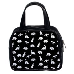 Dinosaurs Pattern Classic Handbags (2 Sides) by Valentinaart