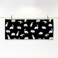 Dinosaurs Pattern Hand Towel by Valentinaart