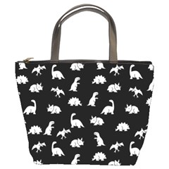 Dinosaurs Pattern Bucket Bags by Valentinaart