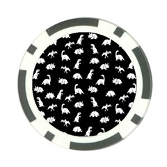 Dinosaurs Pattern Poker Chip Card Guard (10 Pack)