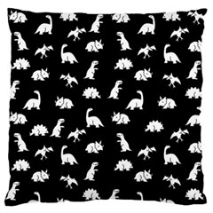 Dinosaurs Pattern Standard Flano Cushion Case (one Side) by Valentinaart