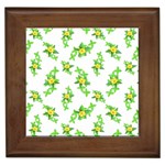 Airy Floral Pattern Framed Tiles Front