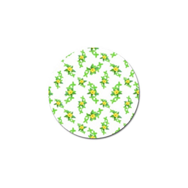 Airy Floral Pattern Golf Ball Marker