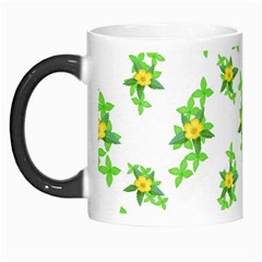 Airy Floral Pattern Morph Mugs by dflcprints