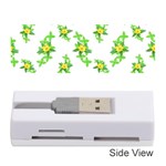 Airy Floral Pattern Memory Card Reader (Stick)  Front