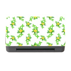 Airy Floral Pattern Memory Card Reader With Cf by dflcprints