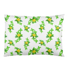 Airy Floral Pattern Pillow Case (two Sides) by dflcprints