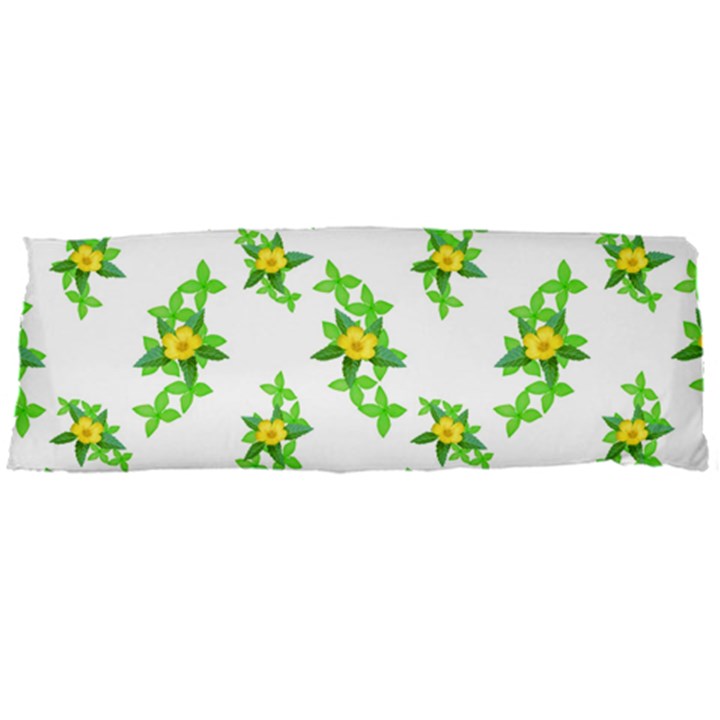 Airy Floral Pattern Body Pillow Case Dakimakura (Two Sides)