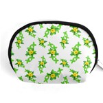 Airy Floral Pattern Accessory Pouches (Medium)  Front