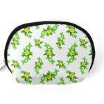 Airy Floral Pattern Accessory Pouches (Medium)  Back