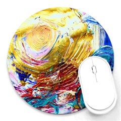 June Gloom 10 Round Mousepads by bestdesignintheworld