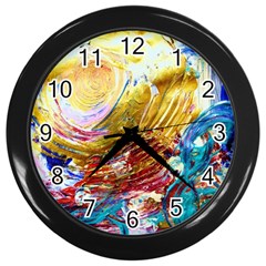 June Gloom 10 Wall Clocks (black) by bestdesignintheworld