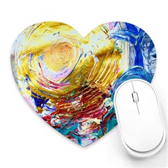 June Gloom 10 Heart Mousepads by bestdesignintheworld