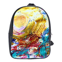 June Gloom 10 School Bag (large) by bestdesignintheworld