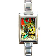 Fragrance Of Kenia 6 Rectangle Italian Charm Watch by bestdesignintheworld